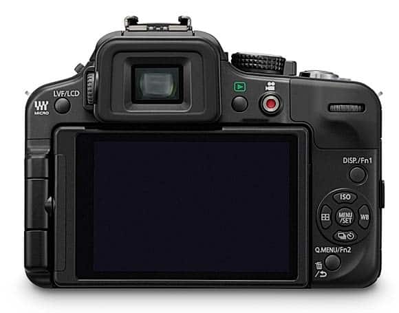 Panasonic DMC G3k back